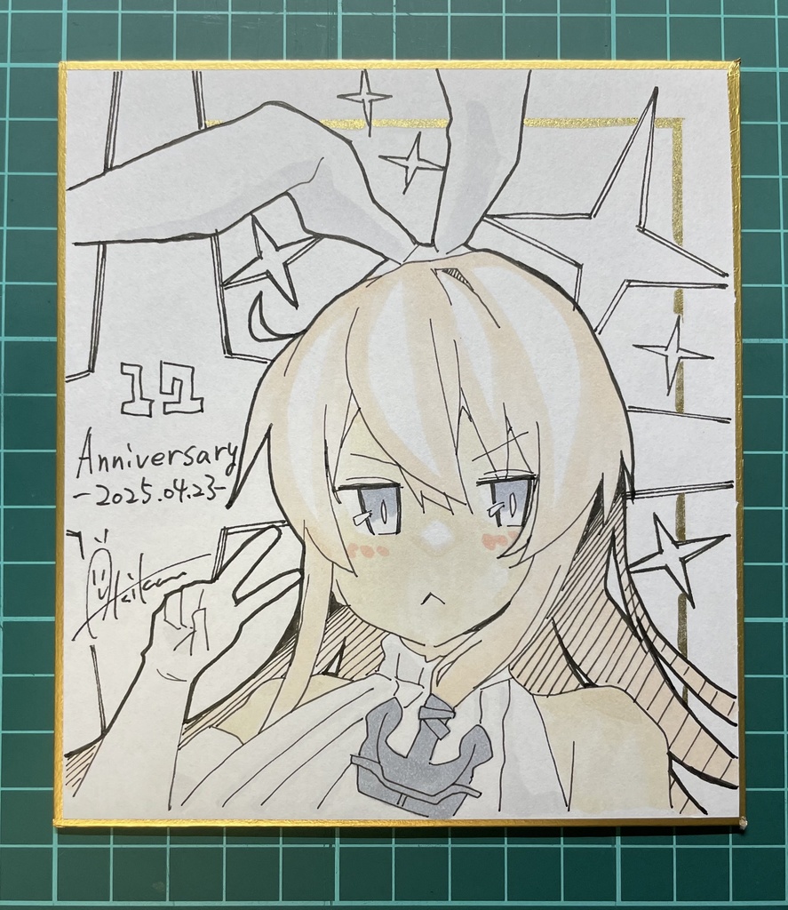 【色紙(小)・1枚】『艦これB島風』