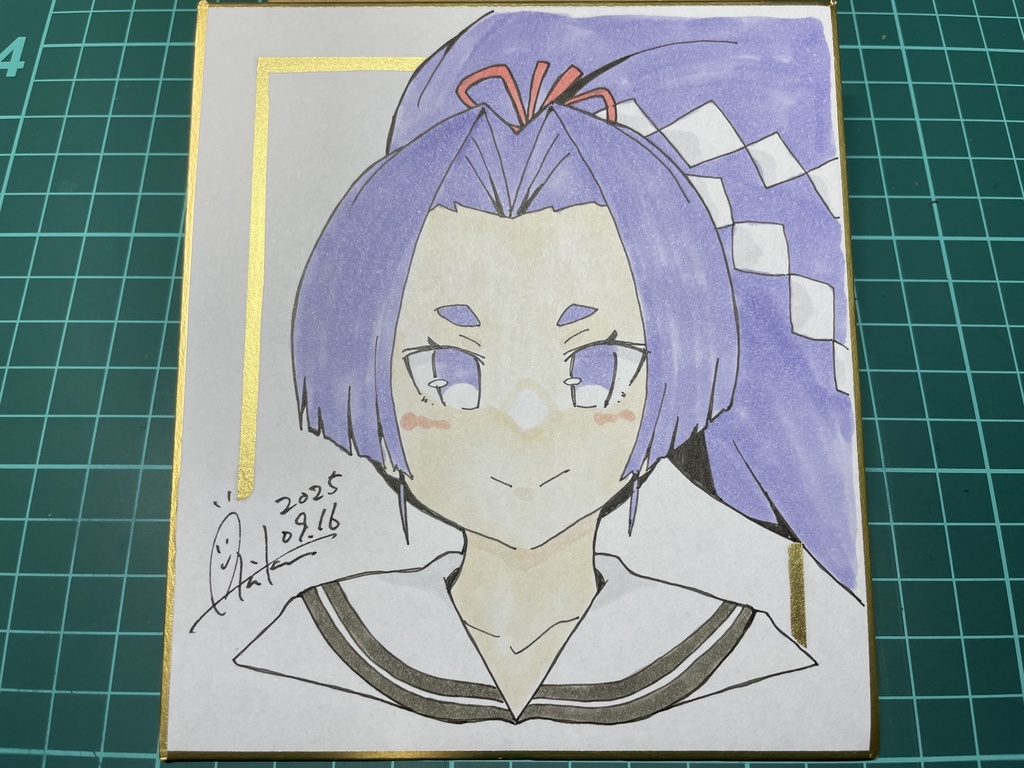 新作【色紙(小)・1枚】『艦これ③初春』