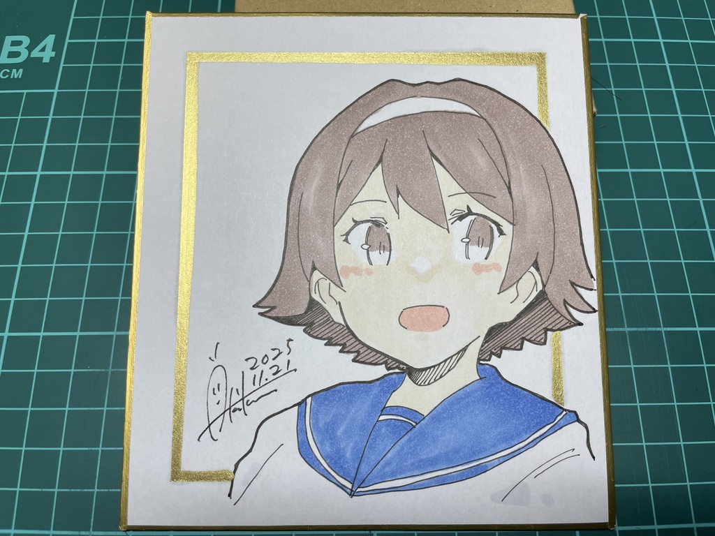 新作【色紙(小)・1枚】『艦これ④谷風』