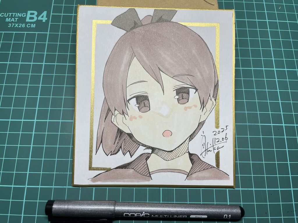 新作【色紙(小)・1枚】『艦これ⑧敷波』