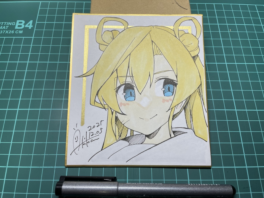 新作【色紙(小)・1枚】『艦これ⑥阿武隈』