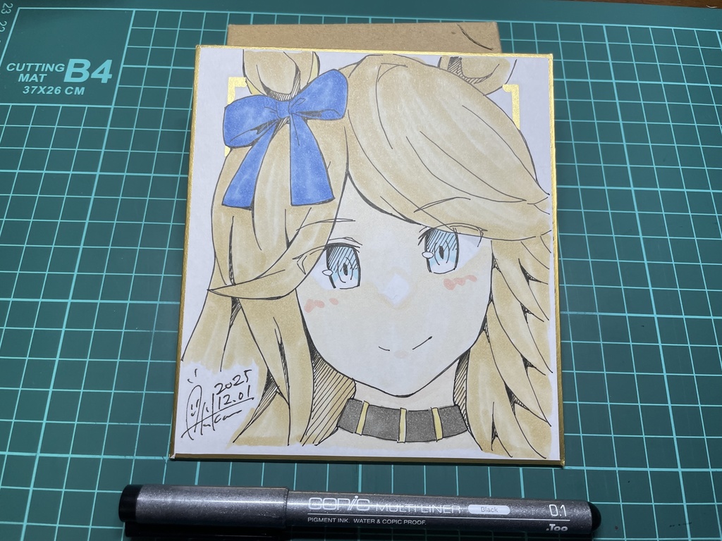 新作【色紙(小)・1枚】『ウマ娘②ゴールドシチー』