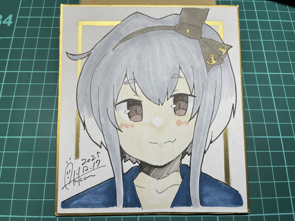 新作【色紙(小)・1枚】『艦これ④時津風』