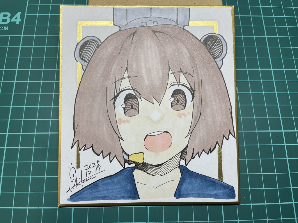 新作【色紙(小)・1枚】『艦これ③雪風』