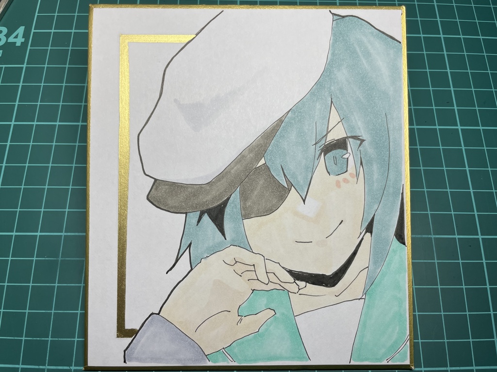 新作【色紙(小)・1枚】『艦これ⑤木曾』