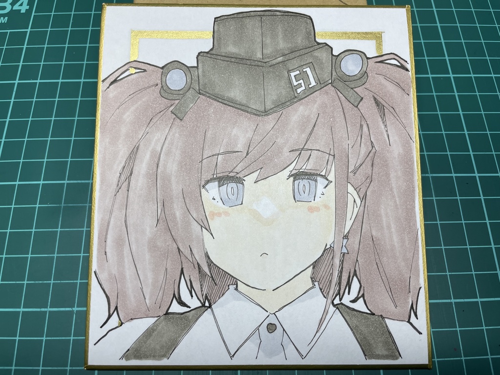 新作【色紙(小)・1枚】『艦これ③アトランタ』