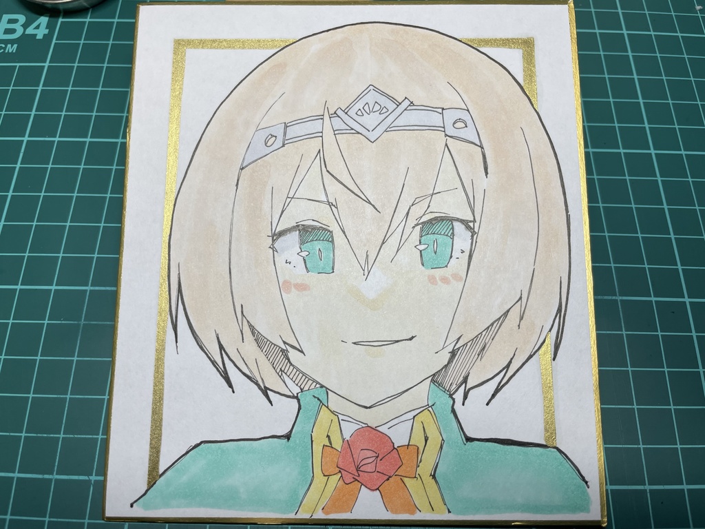 新作【色紙(小)・1枚】『艦これ②ヴィクトリアス』