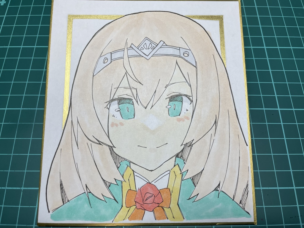 新作【色紙(小)・1枚】『艦これ①ヴィクトリアス』