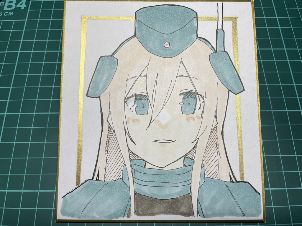 新作【色紙(小)・1枚】『艦これ⑥U511』