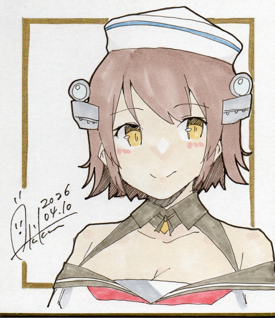 新作【色紙(小)・1枚】『艦これ④リチャードPリアリー』