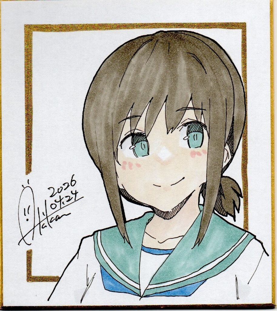 新作【色紙(小)】『艦これ/吹雪』