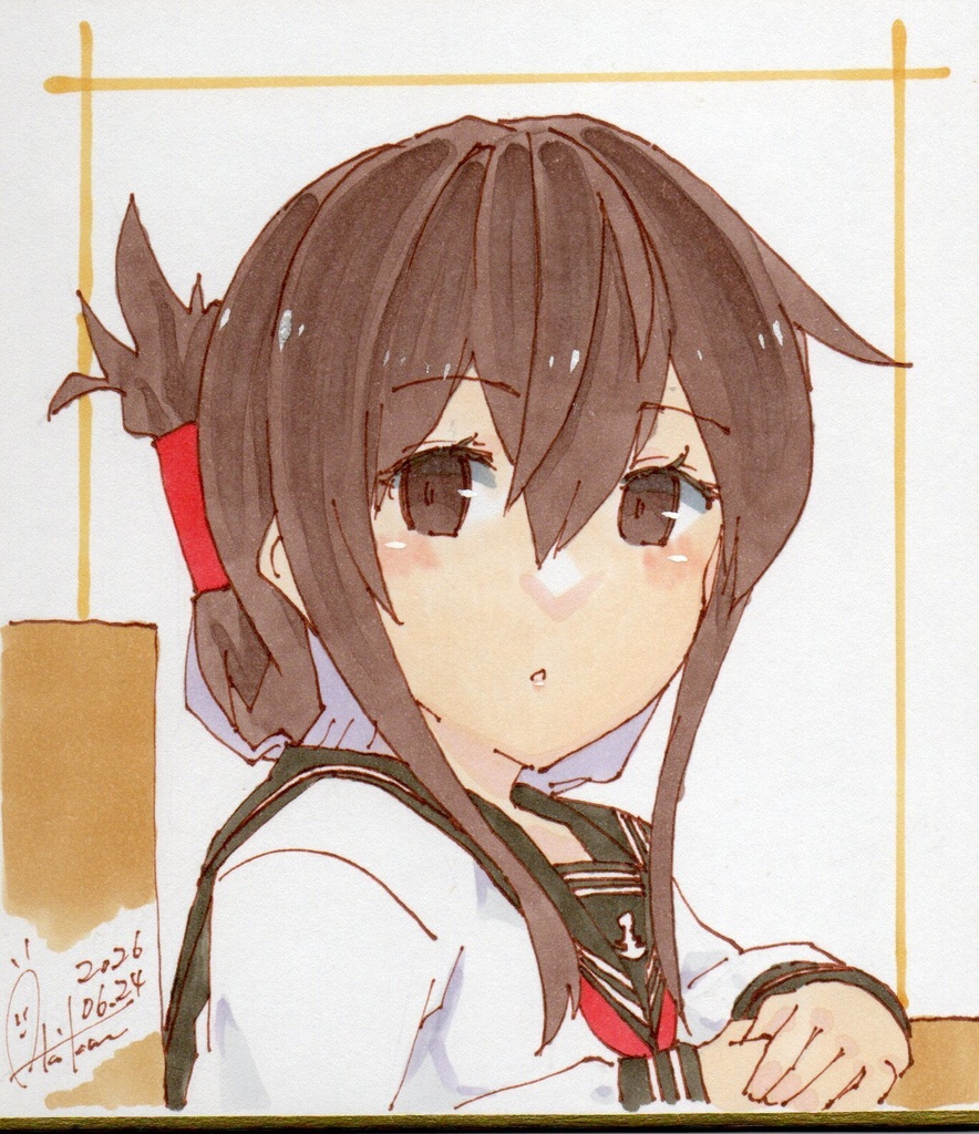 新作【色紙(小)・1枚】『艦これB電』