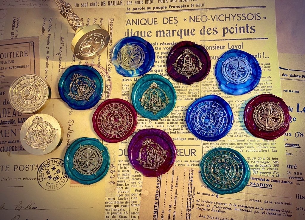 ランダム10枚シーリングワックス(シール)セット