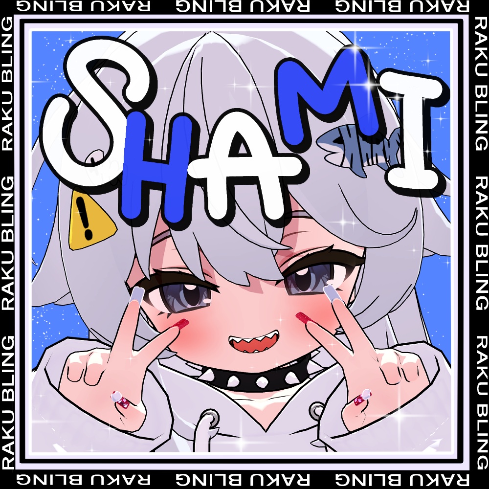 🐈✨ NyaNail | 猫×ギャル×平成爆盛りスクエアネイル 【MA対応済み】✨💖