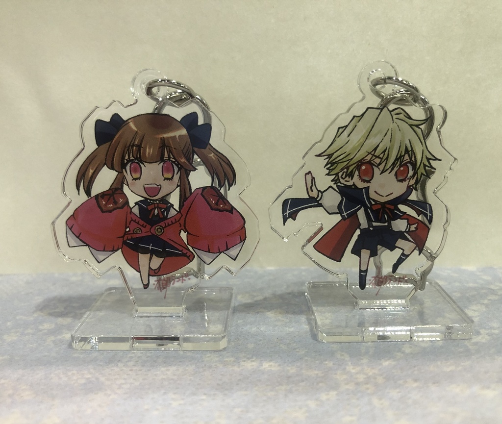 管理区しづねとレミーのアクキーセット