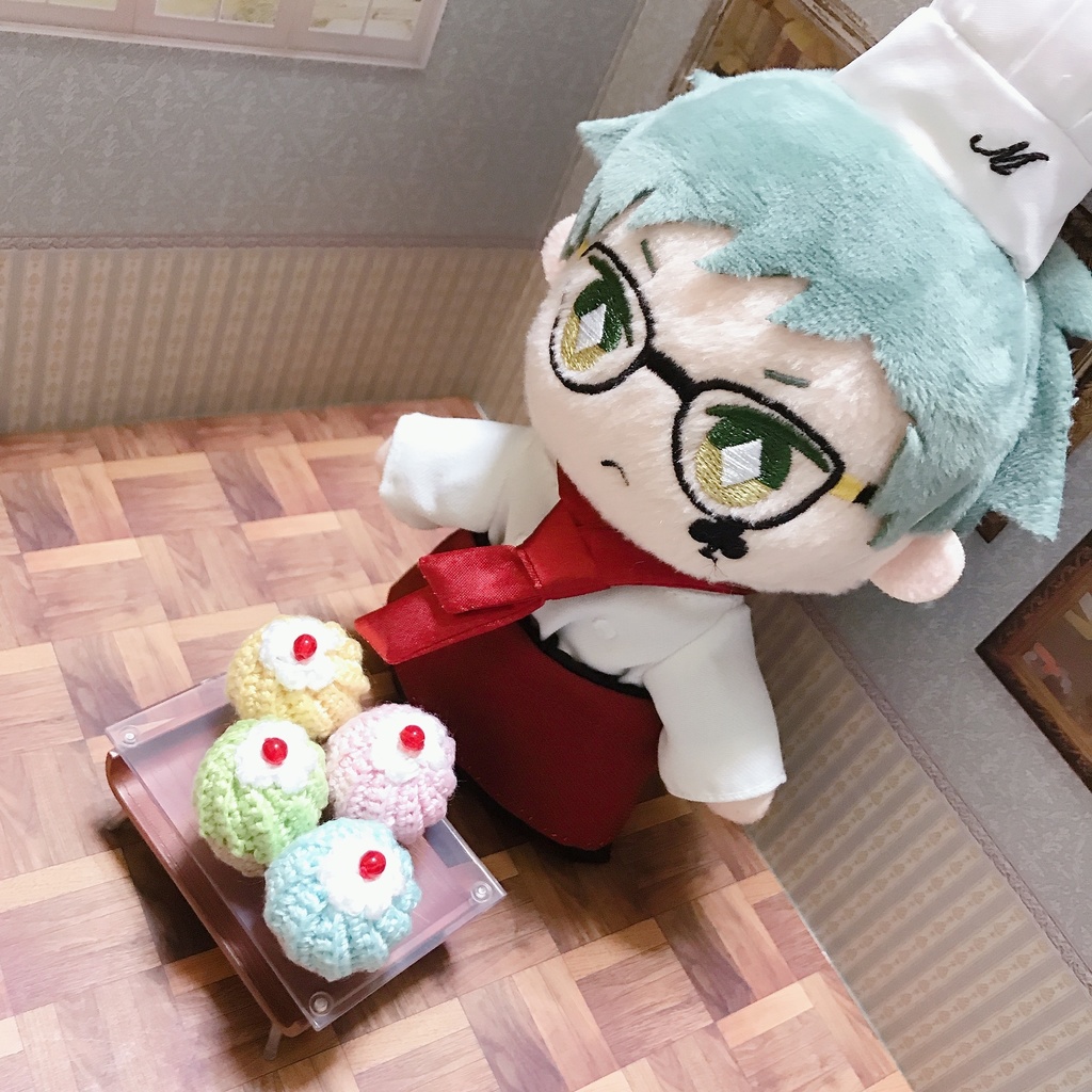 【ぬい小物】ゆめいろカップケーキ