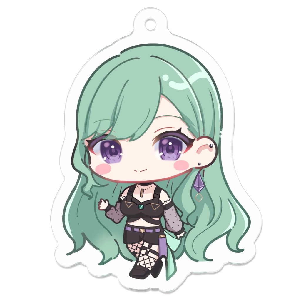 【非公式】八雲べに アクリルキーホルダー