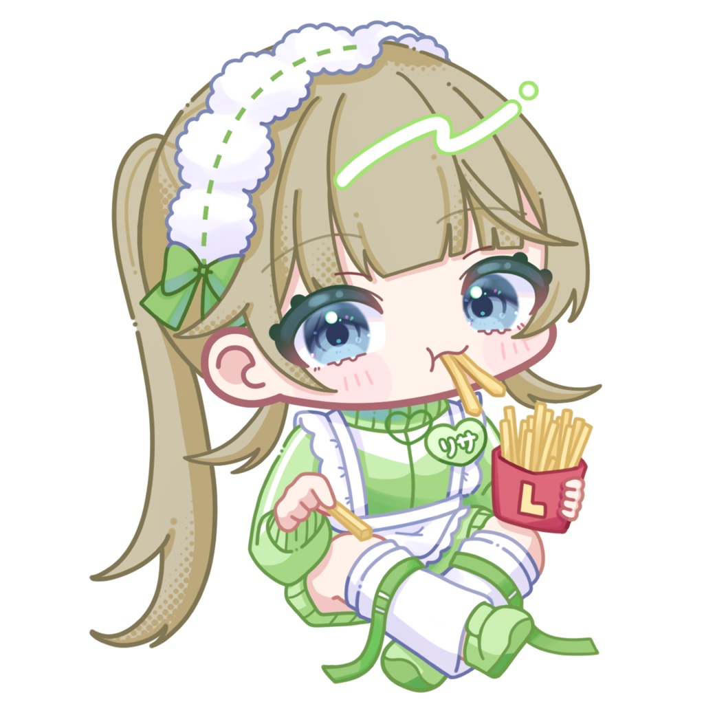 【非公式】ジャージメイドアクキー 英リサ