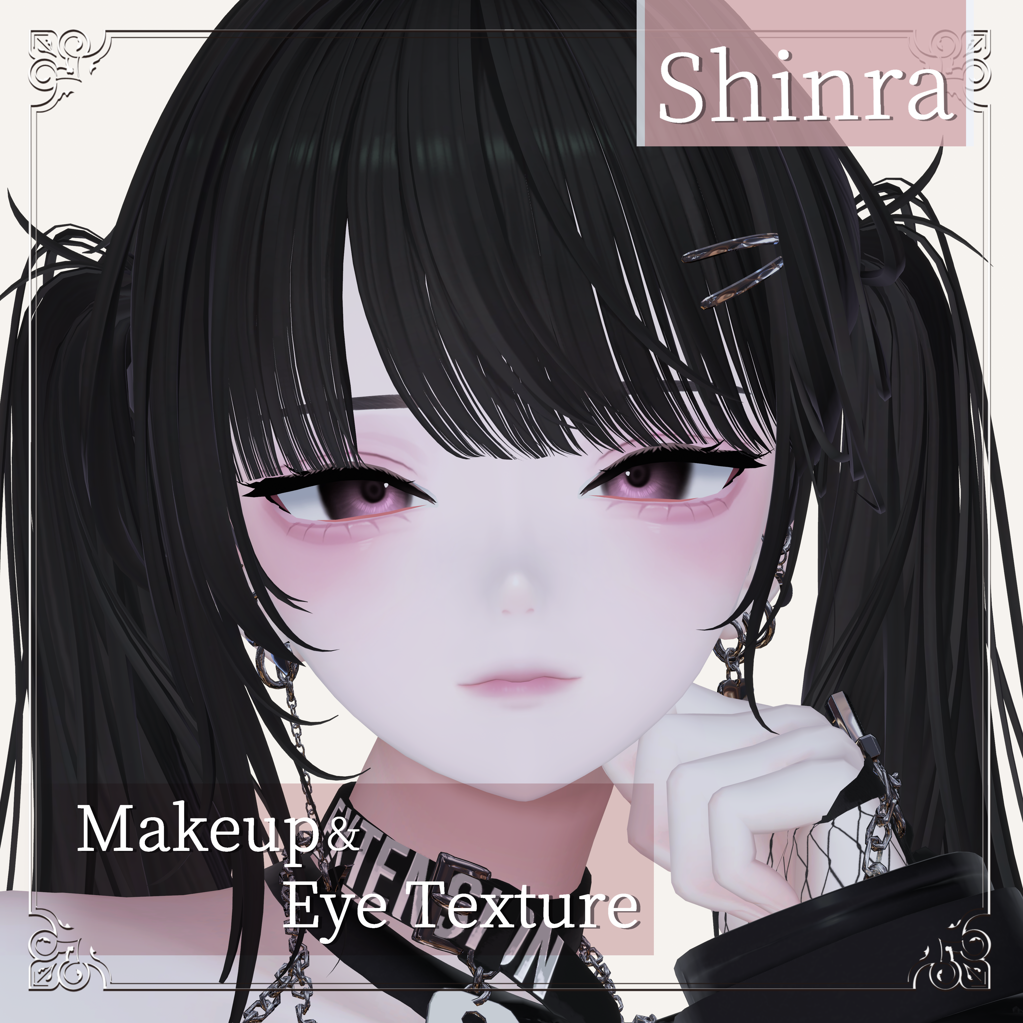 【Shinra】 Pink Makeup・Eyes