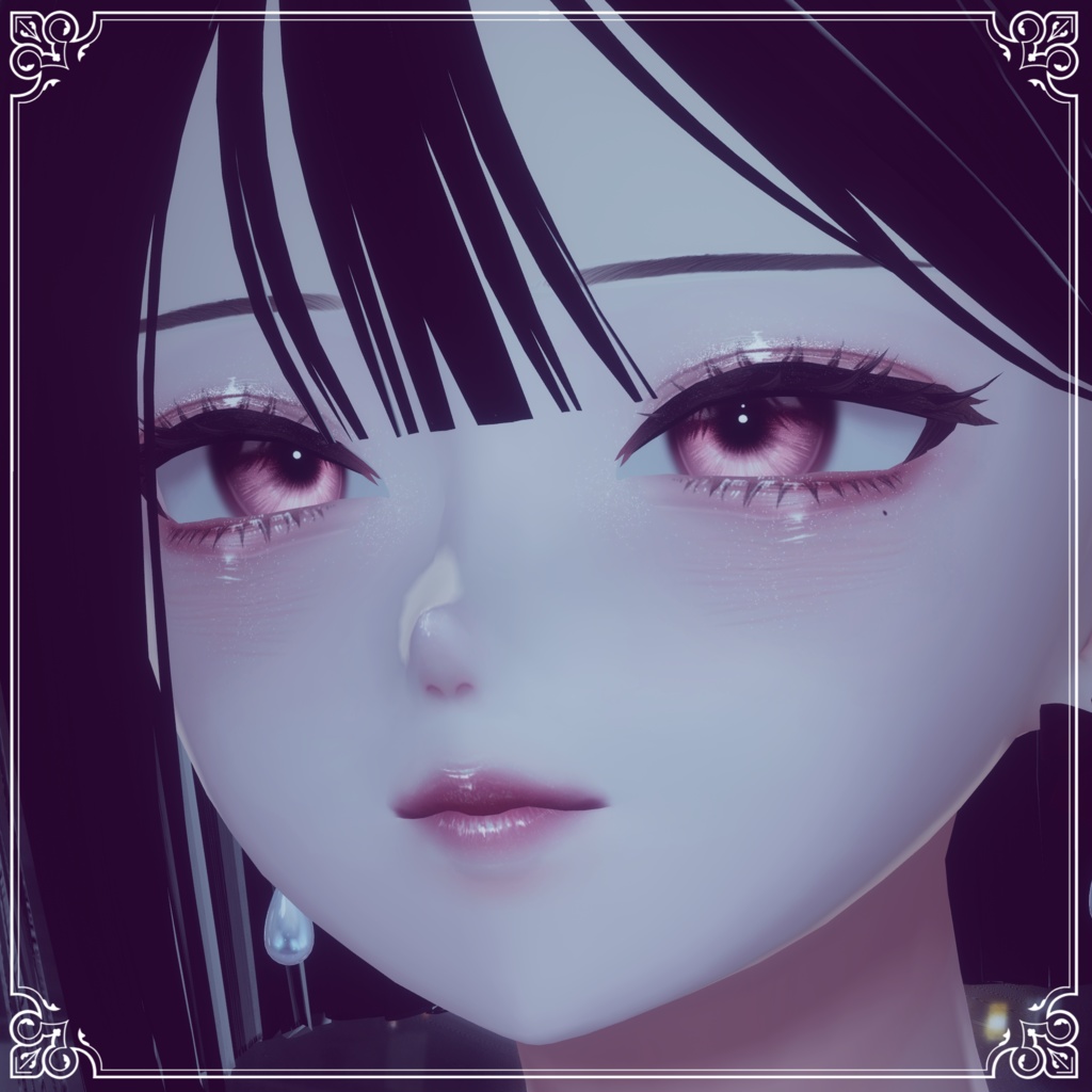 【Shinra】Moonlit Rose Makeup・Eyes・Blandshape