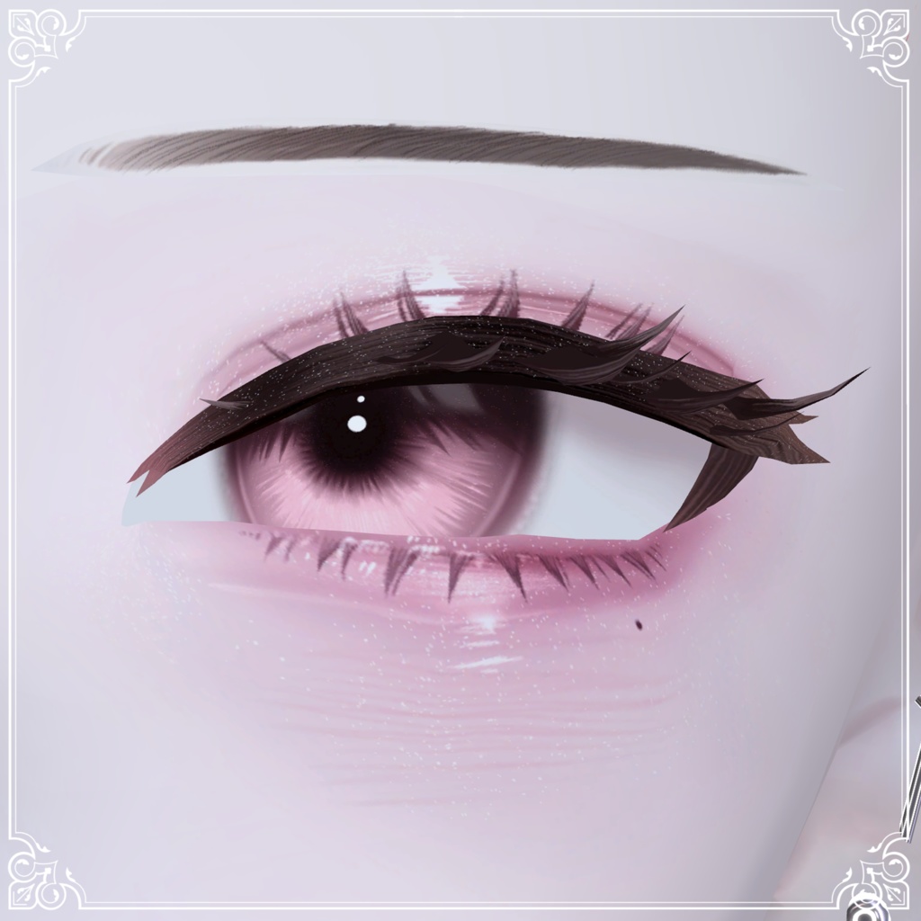 【Shinra】Moonlit Rose Makeup・Eyes・Blandshape