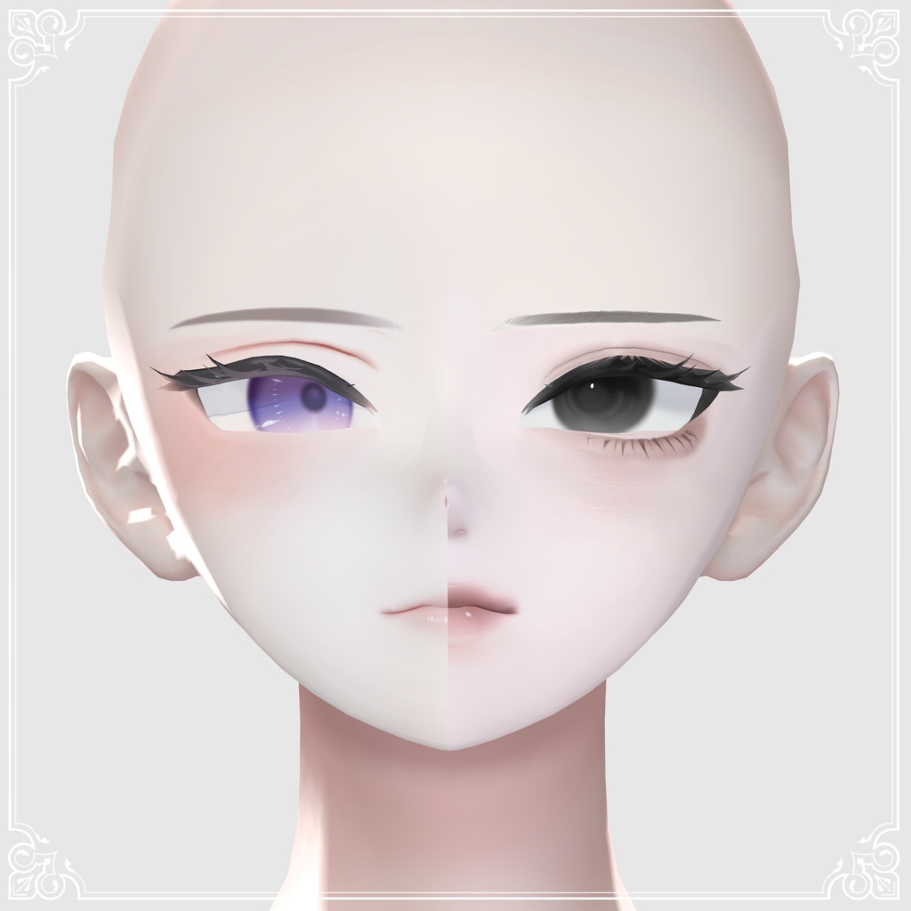【Shinra】Ash Veil Makeup・Eyes