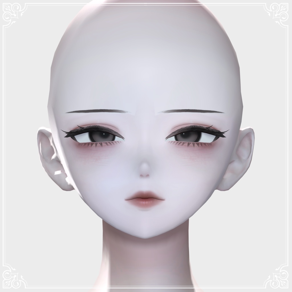 【Shinra】Vapor Gray Makeup・Eyes