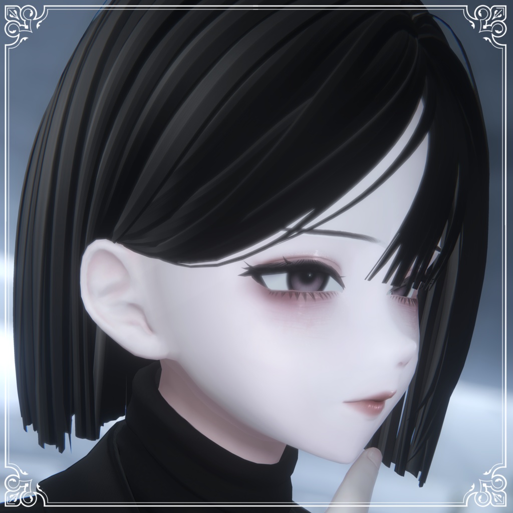 【Shinra】Vapor Gray Makeup・Eyes