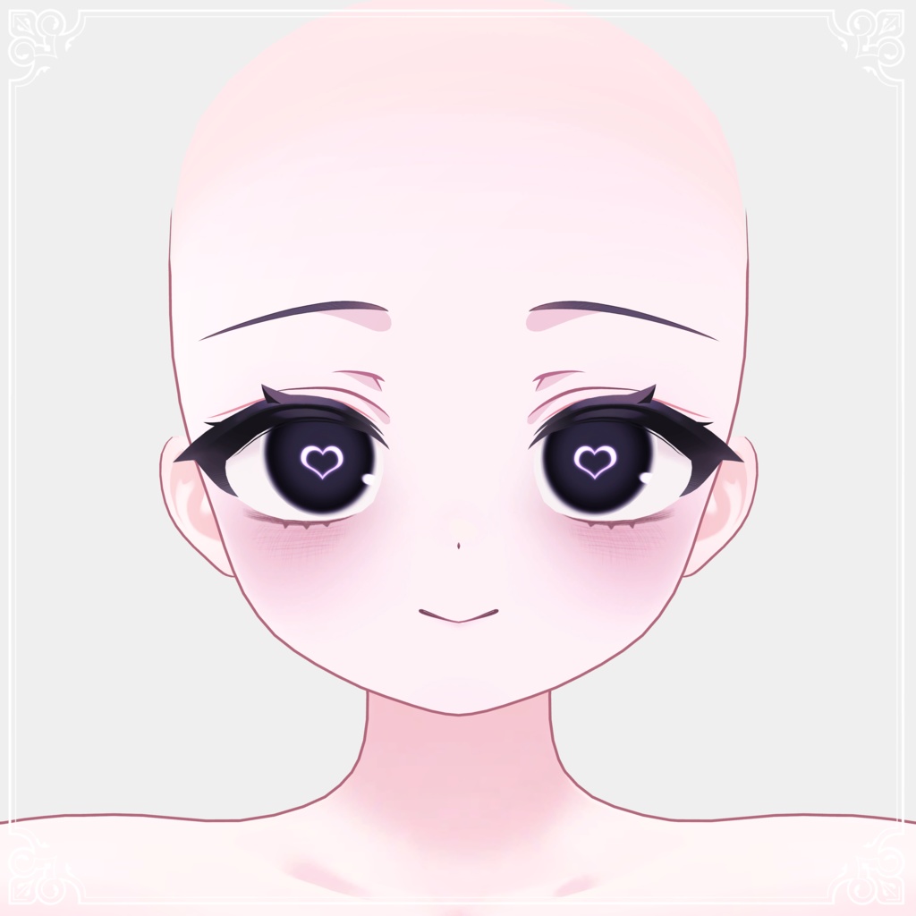 【Chocolat】Melancholy Doll Makeup・Eyes・Blandshape