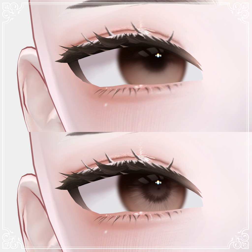 【Shinra】Honey Puff Makeup・Eyes・Blandshape