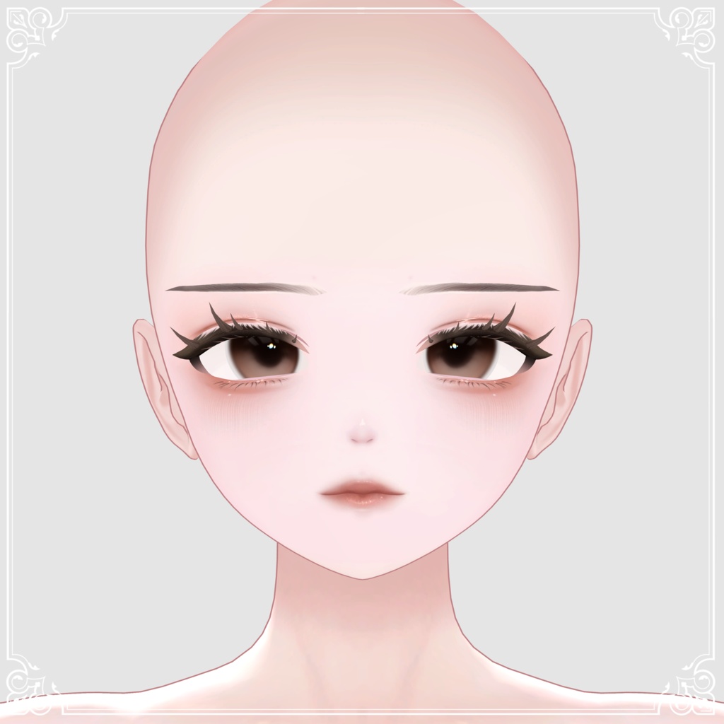 【Lumina】🍯Honey Puff Makeup・Eyes・Blandshape