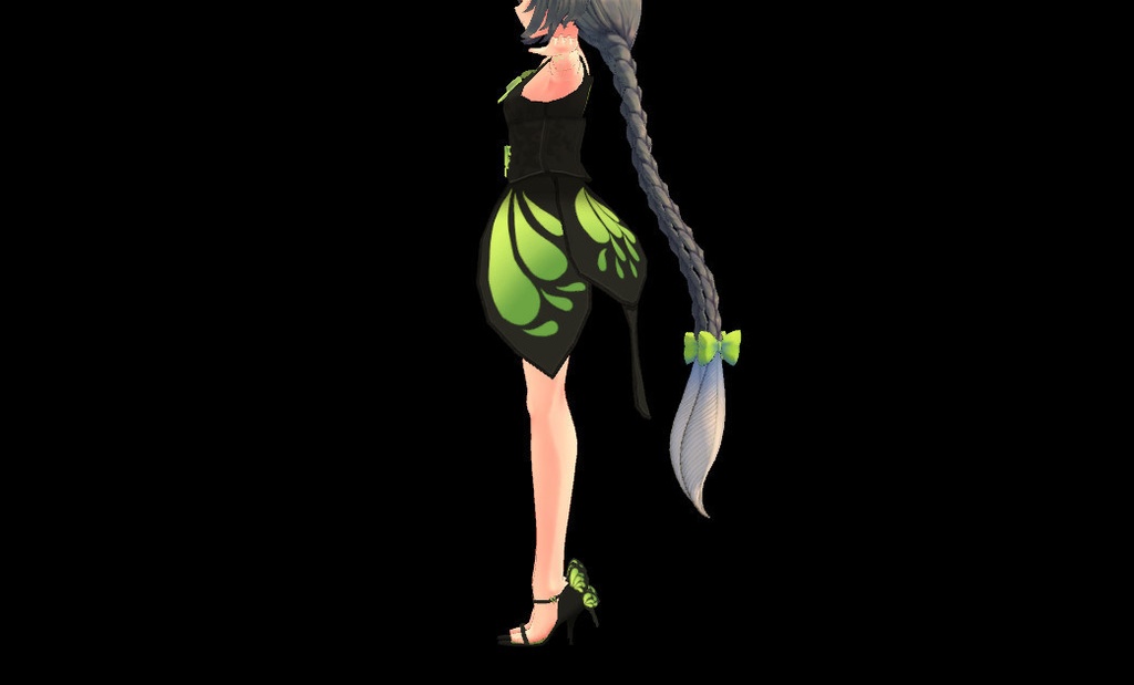 「アルディナちゃん専用」蝶のドレス