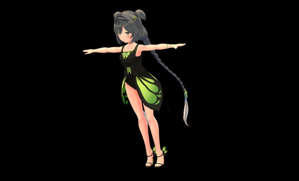 「アルディナちゃん専用」蝶のドレス