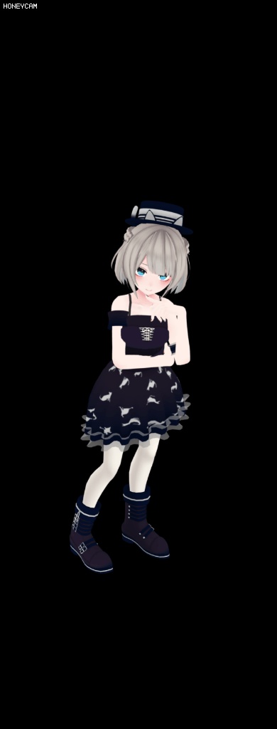 「Kyoko_Body_専用」深夜の猫ドレス