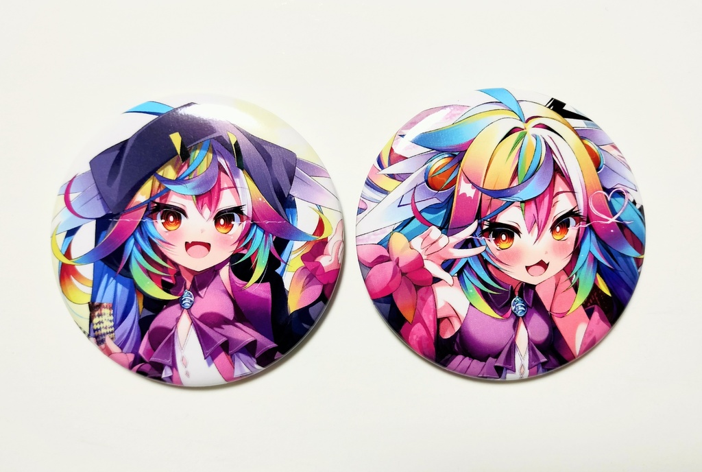 『受注生産商品』堕天みろ缶バッジ　2種セット