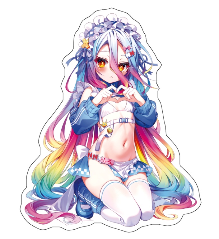 『受注生産商品』ジャージメイドな白 アクリルスタンド