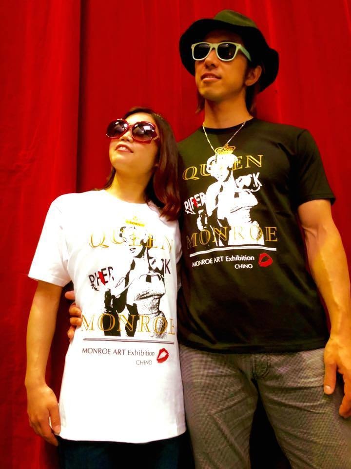 CHINO Design × MONROE ART exhibition 限定Tシャツ