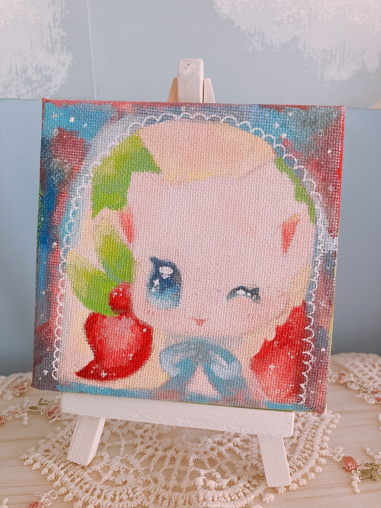 【原画】キャンバスアート canvas art 10×10