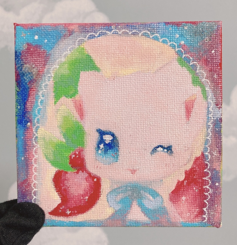 【原画】キャンバスアート canvas art 10×10