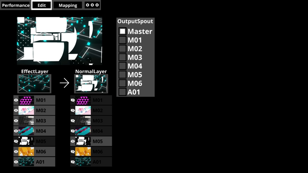 【VJソフト】SSS VJ Tool 【自動VJ : EarlyAccess】