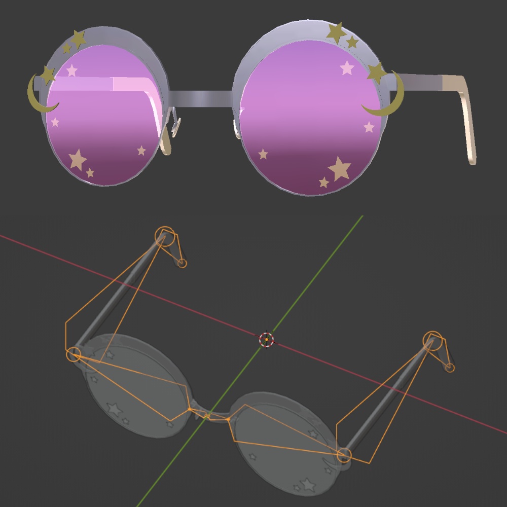 月のアクセサリーセット