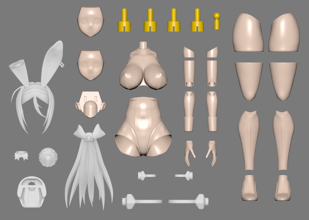 【キット版】フル可動ショーコさんver1.5