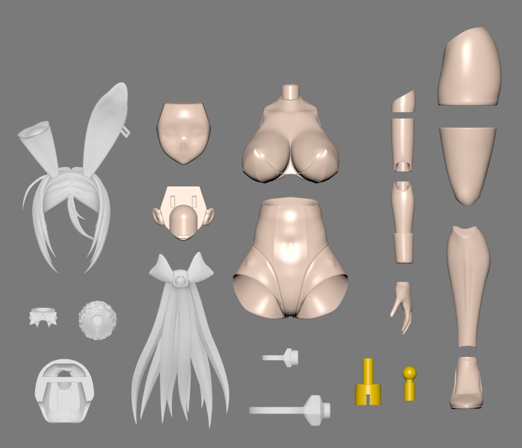 【データ版】フル可動ショーコさんver1.5