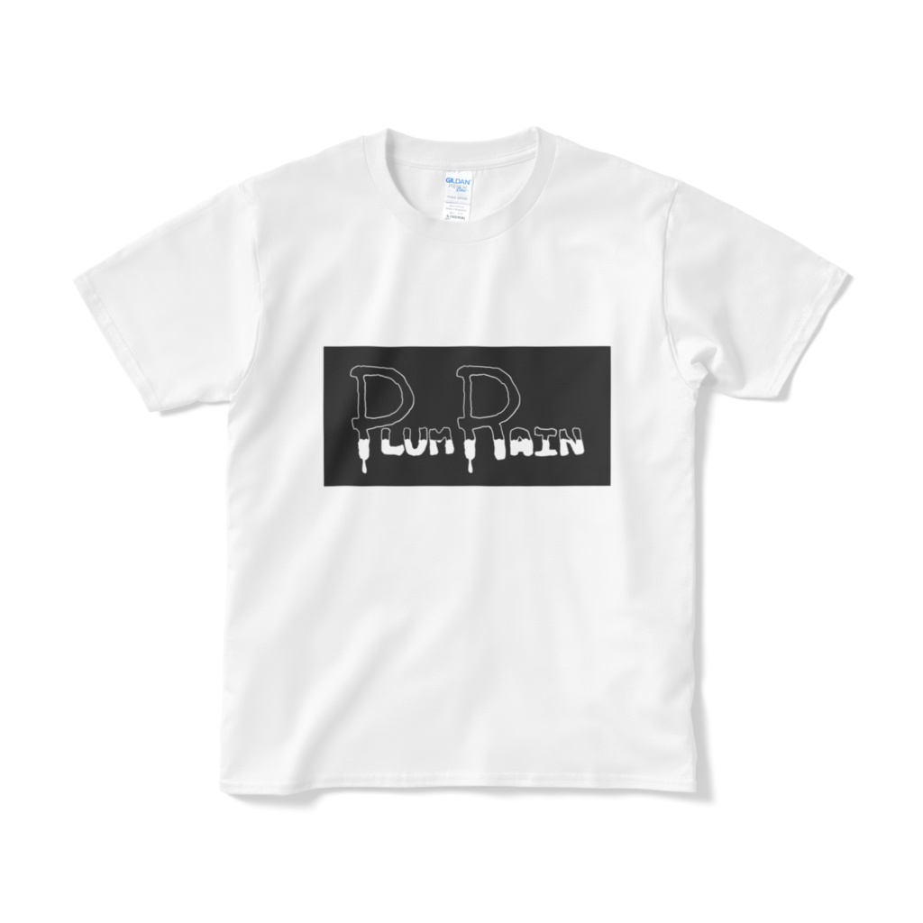 PLUM RAIN ロゴTシャツ
