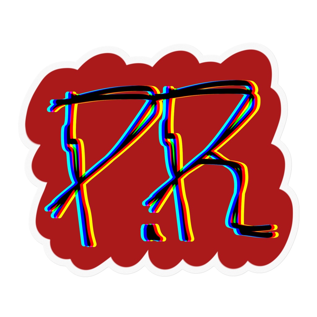 PLUM RAIN ロゴステッカー