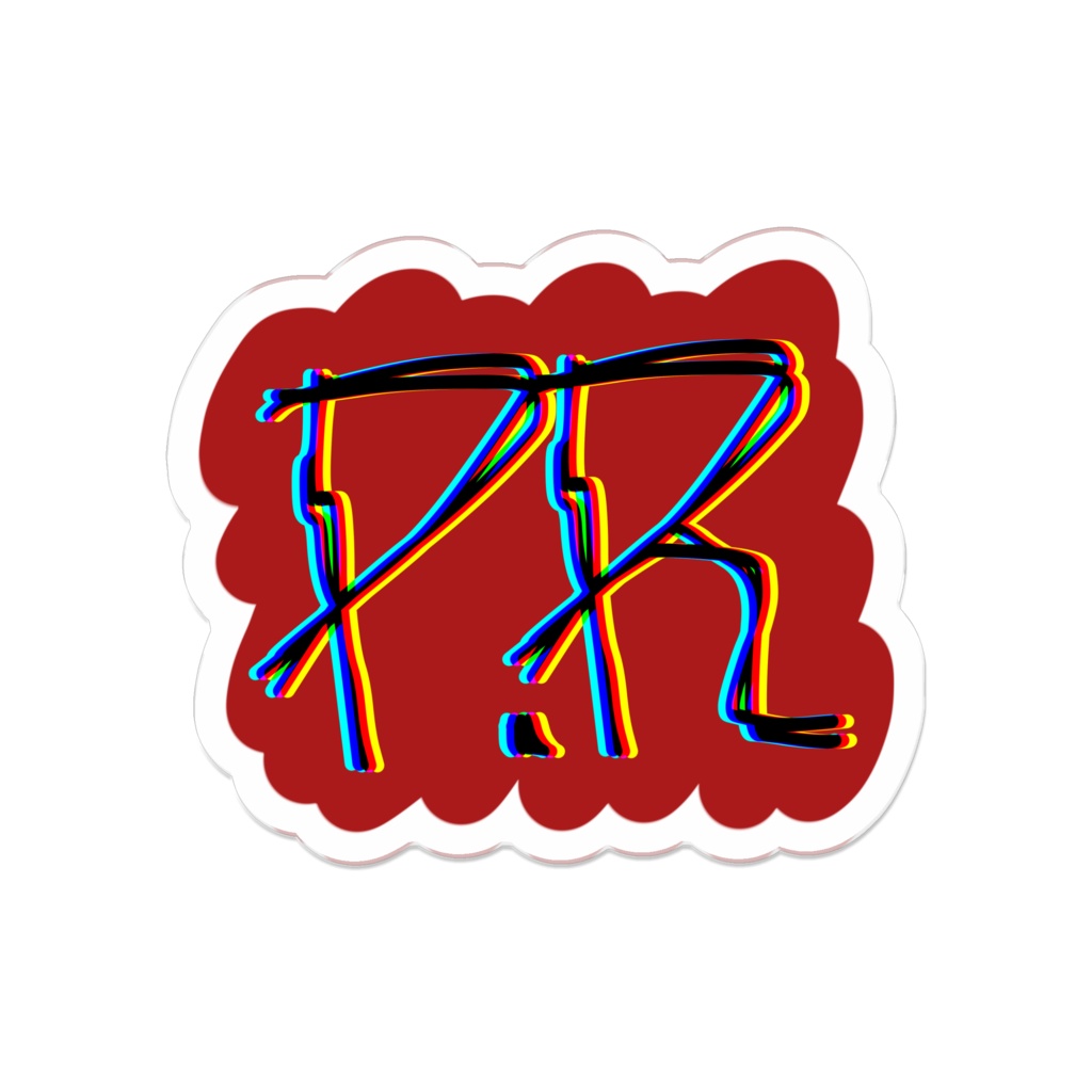 PLUM RAIN アクリルバッジ