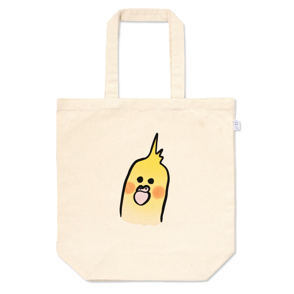インコ? トートバッグ