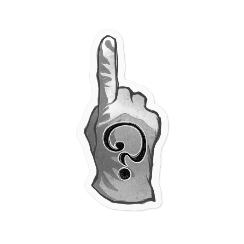 不可思議 ステッカー