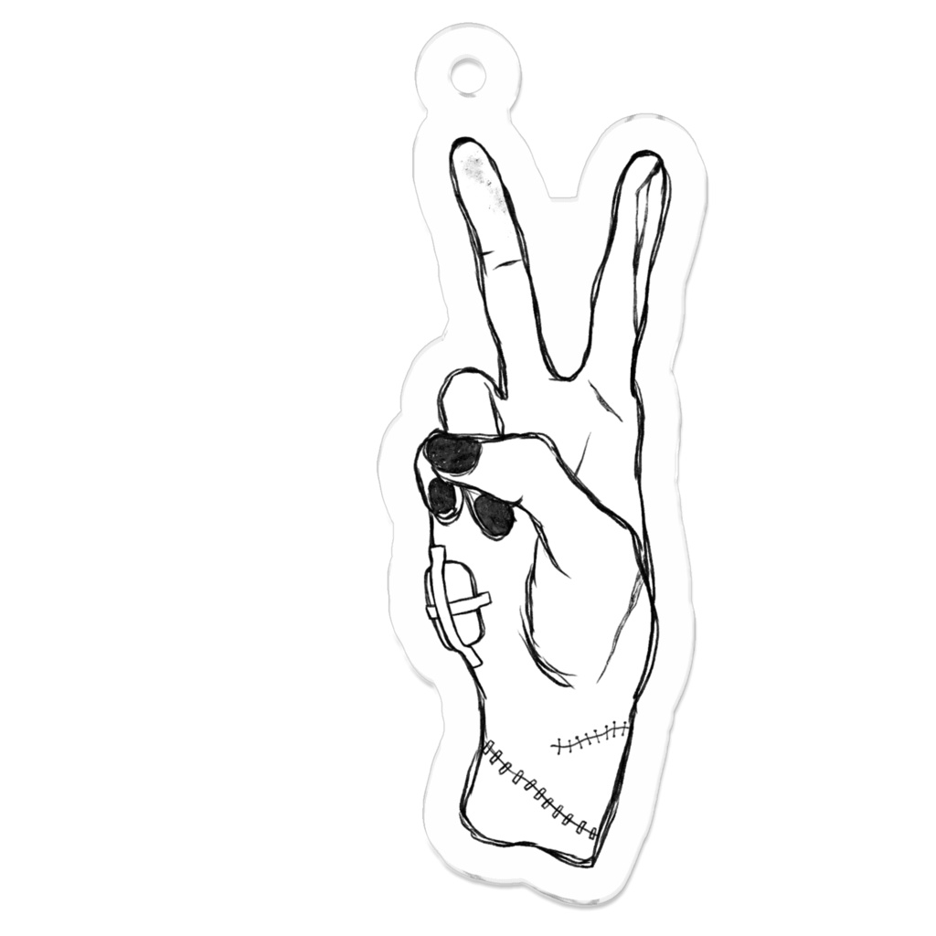 平気ピース アクキー