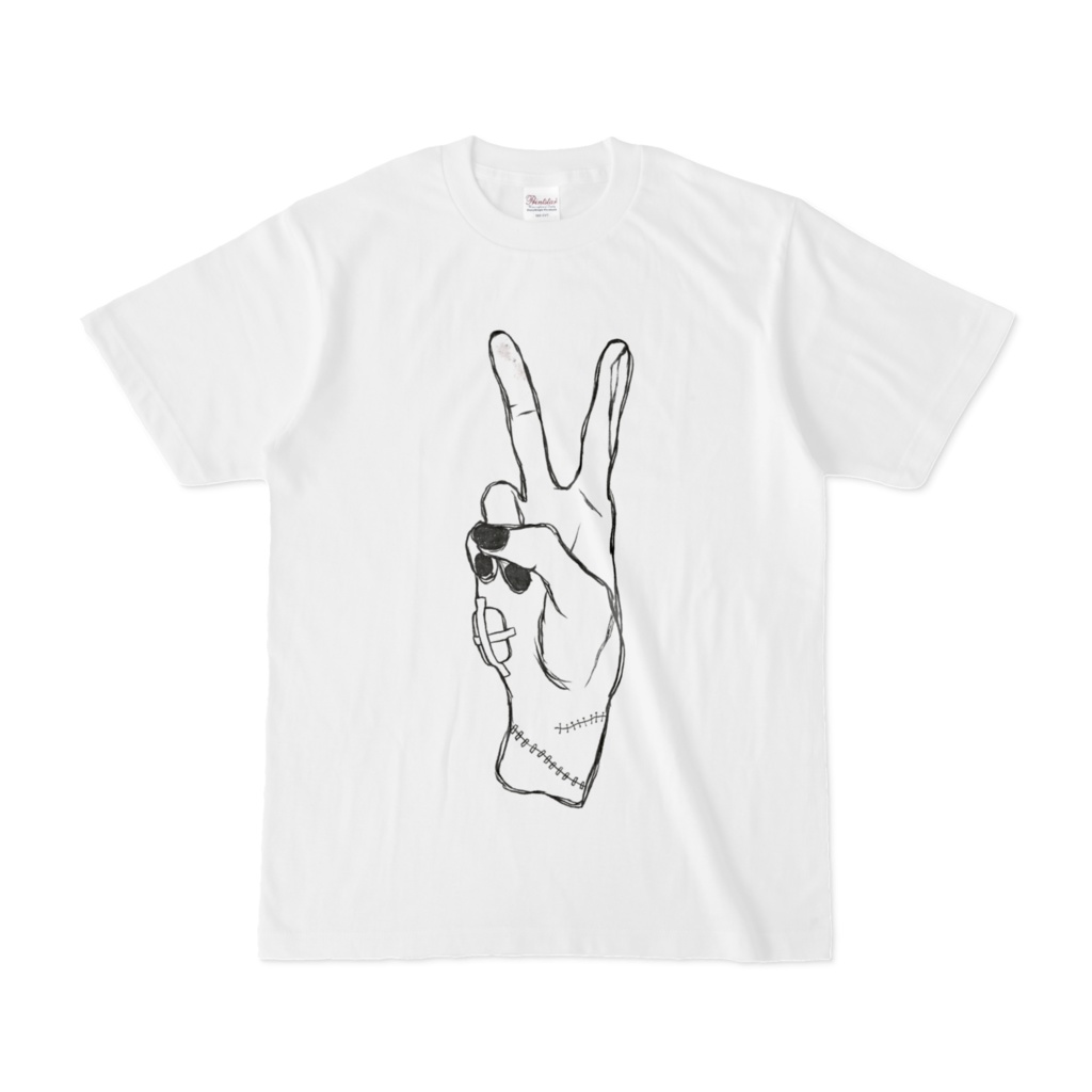 平気ピース Tシャツ